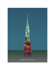 Sankt Petri Kirke bitamin fineart print_Galleri-bitamin